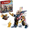 Image de LEGO NINJAGO Le Robot Bolide Transformable de Sora - Set avec Figurine à Transformer en Moto - Jouet de Construction Ninja pour Enfants Garçons et Filles - Inclut 3 Minifigurines à Collectionner 71792