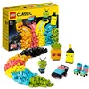 Image de LEGO 11027 Classic L’Amusement Créatif Fluo, Jouet Briques, avec Modèles : Voiture, Ananas, Alien, Rollers, Personnages et Plus, pour Garçons et Filles Dès 5 Ans