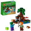 Image de LEGO 21240 Minecraft Aventures dans Le Marais, Jouet De Construction, avec Figurines Alex Et Zombie dans Le Biome, Cadeau Anniversaire Enfants Dès 8 Ans