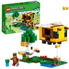 Image de LEGO 21241 Minecraft La Cabane Abeille, Jouet de Construction, Ferme avec Maison à Construire, Zombie et Figurines d'animaux, Cadeau Anniversaire Enfants