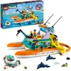 Image de LEGO 41734 Friends Le Bateau de Sauvetage en Mer, Jouet avec Figurines de Dauphins et sous-Marin, Jeu Éco Éducatif, Cadeau avec Animaux pour Enfants, Filles et Garçons Dès 7 Ans à Noël