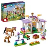 Image de LEGO Friends Le Dressage Équestre - Jouet Enfant 4 Ans avec Chevaux, Poney et Les Mini-Poupées des Personnages Aliya et Mia - Idée Cadeau pour Les Amoureux des Animaux pour Filles et Garçons 41746