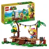 Image de LEGO Super Mario Ensemble d'Extension Concert de Dixie Kong dans la Jungle, Jouet à Construire à Combiner avec Un Pack de Démarrage, Inclut Dixie Kong et Squawks Le Perroquet 71421