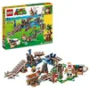 Image de LEGO Super Mario Ensemble d'Extension Course de Chariot de Mine de Diddy Kong, Construisez Le Niveau Emblématique, Jouet d'avion à Construire et 4 Personnages, pour Enfants, Garçons et Filles 71425
