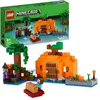 Image de LEGO 21248 Minecraft La Ferme Citrouille, Maison à Construire avec Grenouille, Bateau, Coffre à Trésor et Figurines Steve et Sorcière, Jouets du Biome des Marais, Cadeau pour Enfants, Garçons, Filles