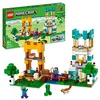 Image de LEGO 21249 Minecraft La Boîte de Construction 4.0, Set 2en1 Construisez des Tours de Rivière ou Une Cabane de Chat, avec Les Figurines Alex, Steve, Creeper et Zombie Mobs, Jouets pour Enfants