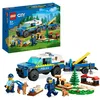 Image de LEGO 60369 City Police Le Dressage des Chiens Policiers, Jouet de Voiture, SUV avec Remorque, Course d'obstacles, Set avec Figurines Animaux, Enfants Dès 5 Ans