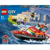 Image de LEGO City Le Bateau de Sauvetage des Pompiers 60373 LEGO