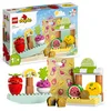 Image de LEGO 10983 Duplo My First Le Marché Bio, Apprentissage des Chiffres, Jouets Éducatifs à Empiler, Idée Cadeau Enfants Dès 18 Mois à 3 Ans