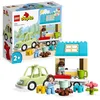 Image de LEGO 10986 Duplo Ma Ville La Maison Familiale sur Roues, Jouet Ã ducatif, Set De Camping, Briques, Figurines, Jouet Voiture pour Garçons Et Filles 2 Ans