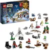 Image de LEGO 75366 Star Wars Le Calendrier de l’Avent 2023, avec 24 Cadeaux de Nöel dont 9 Personnages, 10 Jouets de Véhicules et 5 Mini-Modèles Emblématiques, Cadeau de Noël pour Enfants et Fans