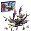 Image de LEGO DREAMZzz Nachtmerrie haaienschip, Speelgoed Piratenschip met 2 Bouwopties, Bouwpakket voor Kinderen met Mateo, Izzie, Nova & Nachtmerriekoning Fuguren, Cadeau voor Jongens en Meisjes 71469