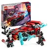 Image de LEGO 76244 Marvel Miles Morales vs. Morbius, Jouet de Construction Spider-Man, avec Voiture de Course, Spidey et Ses Amis Extraordinaires, Enfants 7 Ans