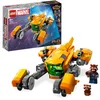 Image de LEGO Marvel Le Vaisseau de Bébé Rocket - Jouet de Construction Inspiré du film Gardiens de la Galaxie Vol 3 pour Enfants avec Minifigurines Super-Héros Raton - Idée Cadeau pour Garçons et Filles 76254