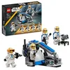 Image de LEGO Star Wars Pack de Combat des Clone Troopers de la 332e Compagnie d’Ahsoka - Kit de Construction The Clone Wars avec Véhicule Speeder Lance-Tenons et Minifigurines - Cadeau Enfants Dès 6 Ans 75359