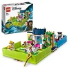Image de LEGO 43220 Disney Les Aventures de Peter Pan et Wendy dans Un Livre de Contes, Jouet de Voyage pour Enfants 5 Ans, avec Micro-poupées et Bateau Pirate
