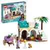 Image de LEGO 43223 Disney Wish Asha dans la Ville de Rosas, Set sur Le Film Wish avec Poupée Asha, Jouet de Chèvre Valentino et Figurine Star, Disney Cadeau, Filles et Garçons
