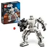 Image de LEGO 75370 Star Wars Le Robot Stormtrooper, Maquette de Figurine à Construire avec Pièces Articulées, Minifigurine et Blaster Lance-Tenons, Jouet pour Enfants, Garçons et Filles Dès 6 Ans