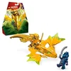 Image de LEGO Ninjago L’Attaque du Dragon Rebelle d’Arin, Set de Ninja avec Jouet de Dragon et Figurines incluant Arin avec Mini-Katana, Cadeau pour Garçons et Filles Dès 6 Ans 71803