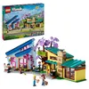 Image de LEGO Friends Olly and Paisley's Family Houses, Toy Dolls House Set for 7 Plus Year Old Girls, Boys & Kids with Minidoll Characters, Accessories and Pet Toys for Role Play, Birthday Gifts 42620