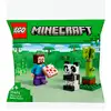 Image de Minecraft - Steve et le bébé panda, Jouets de construction