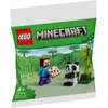 Image de LEGO® Minecraft  30672 Steve et le bébé panda en occasion ou reconditionné