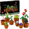 Image de LEGO® Icons 10329 Les Plantes Miniatures Collection Botanicals 9 Plantes Artificielles avec des Fleurs Décoration dIntérieur