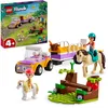 Image de LEGO Friends La Remorque du Cheval et du Poney - Jeu avec Mini-Poupées de Liann & Zoya - Figurines de Cheval & Poney - Maquette de Voiture & Accessoires - Cadeau Original pour Fille dès 4 Ans 42634
