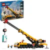 Image de LEGO City La Grue de Chantier Mobile Jaune - Set de Construction - Cadeau Créatif pour Garçons et Filles dès 9 Ans - Flèche Télescopique et 4 Minifigurines d’Ouvriers pour Le Jeu de Rôle 60409