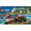 Image de LEGO® City 60412 Le camion de pompiers 4x4 et le canot de sauvetage en occasion ou reconditionné