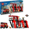 Image de City - La caserne et le camion de pompiers, Jouets de construction