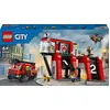 Image de LEGO® City 60414 La caserne et le camion de pompiers en occasion ou reconditionné