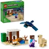 Image de LEGO Minecraft L’Expédition de Steve dans Le Désert - Jouet Maison avec 3 Figurines Dont Steve - Table de Fabrication & Hache Enchantée - Cadeau pour Gamer, Garçon ou Fille dès 6 Ans 21251
