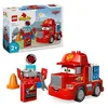 Image de LEGO Duplo | Cars Disney et Pixar Mack à la Course, Set de Construction pour Les Tout-Petits dès 2 Ans, Véhicule Jouet Rouge du Film à Construire, Idée Cadeau pour Les Garçons et Les Filles, 10417
