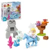 Image de LEGO Duplo Disney Elsa et Bruni dans la Forêt Enchantée - Jouet Éducatif Reine des Neiges 2 pour Fille ou Garçon dès 2 Ans - 4 Figurines Dont Mini-Poupée d'Elsa - Idée de Cadeau d'anniversaire 10418