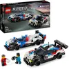 Image de LEGO Speed Champions Voitures de Course BMW M4 GT3 et BMW M Hybrid V8, Véhicules Jouet pour Enfants, 2 Modèles à Construire, 2 Figurines de Pilotes, Idée Cadeau pour Garçons et Filles Dès 9 Ans 76922