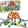 Image de DUPLO - Set d''extension: Les rails et le pont du train, Jouets de construction