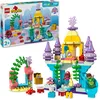 Image de LEGO Duplo | Disney Le Palais sous-Marin Magique d’Ariel - Jouet Château La Petite Sirène pour Fille ou Garçon dès 2 Ans - Jeu Créatif pour Enfant avec 3 Figurines & Accessoires - Idée Cadeau 10435
