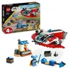 Image de LEGO® 75384 Star Wars Le Crimson Firehawk Jouet de Construction avec Speeder Bike et Minifigurines