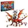 Image de LEGO Ninjago Le Dragon Source du Mouvement - Jouet de Construction Ninja avec Figurines de Créatures Mythiques - Cadeau d’Anniversaire pour Enfants Garçons et Filles dès 12 Ans 71822