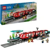 Image de City - Le tramway et la station du centre-ville, Jouets de construction