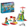 Image de LEGO Friends Le Jet-Ski de la Plage - Jouet pour Enfants avec Un Sauveteur - Idée de Cadeau d'anniversaire pour Les Filles et Les Garçons dès 5 Ans - 2 Mini-poupées et Un Dauphin 42623