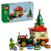 Image de LEGO Le Camion de Livraison du Père Noël - Jouet Coloré - Maquette à Exposer avec Sapin de Noël, Cadeaux et Décorations - Idée de Cadeau pour Les Fêtes pour Garçon ou Fille dès 8 Ans 40746