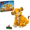 Image de LEGO Disney Simba, Le Bébé du Roi Lion, Jouet de Construction pour Enfants, Figurine à Construire, Jouet d'Activité et de Développement pour Les Garçons et Les Filles dès 6 Ans 43243