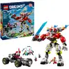 Image de DREAMZzz - Le mecha tigre de Coopers et la voiture hot rod de Zero, Jouets de construction