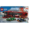 Image de LEGO City Camion de F1 avec Voiture de F1 RB20 et AMR24 60445 LEGO