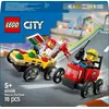 Image de LEGO® City 60458 Pack de bolides de course : camion de pizza contre camion de pompiers en occasion ou reconditionné