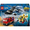 Image de LEGO City Hélicoptere, Camion de Pompiers et Sous Marin Modulable 60462 LEGO