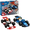 Image de City - F1 Williams Racing et Haas F1 racing cars, Jouets de construction