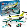 Image de LEGO City 60465 L’Ambulance de Secours Aérienne - Jeu de Construction Garçon dès 6 ans